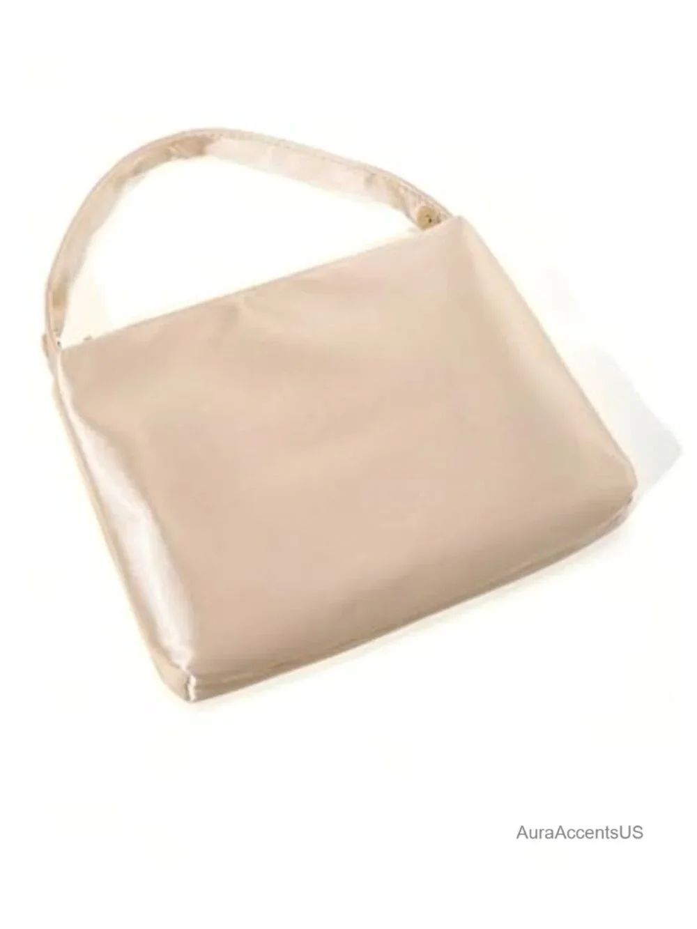Satin Evening Clutch Purse Dumpling Handbag with Shoulder Strap